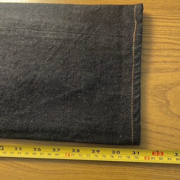 Studio D’Artisan raw selvedge denim jean men’s size 32x31 made in Japan SD-107 - Picture 8 of 10